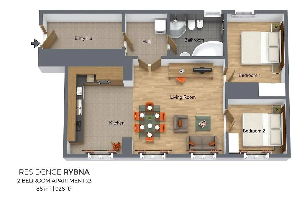 Residence Rybna Prague Apartment